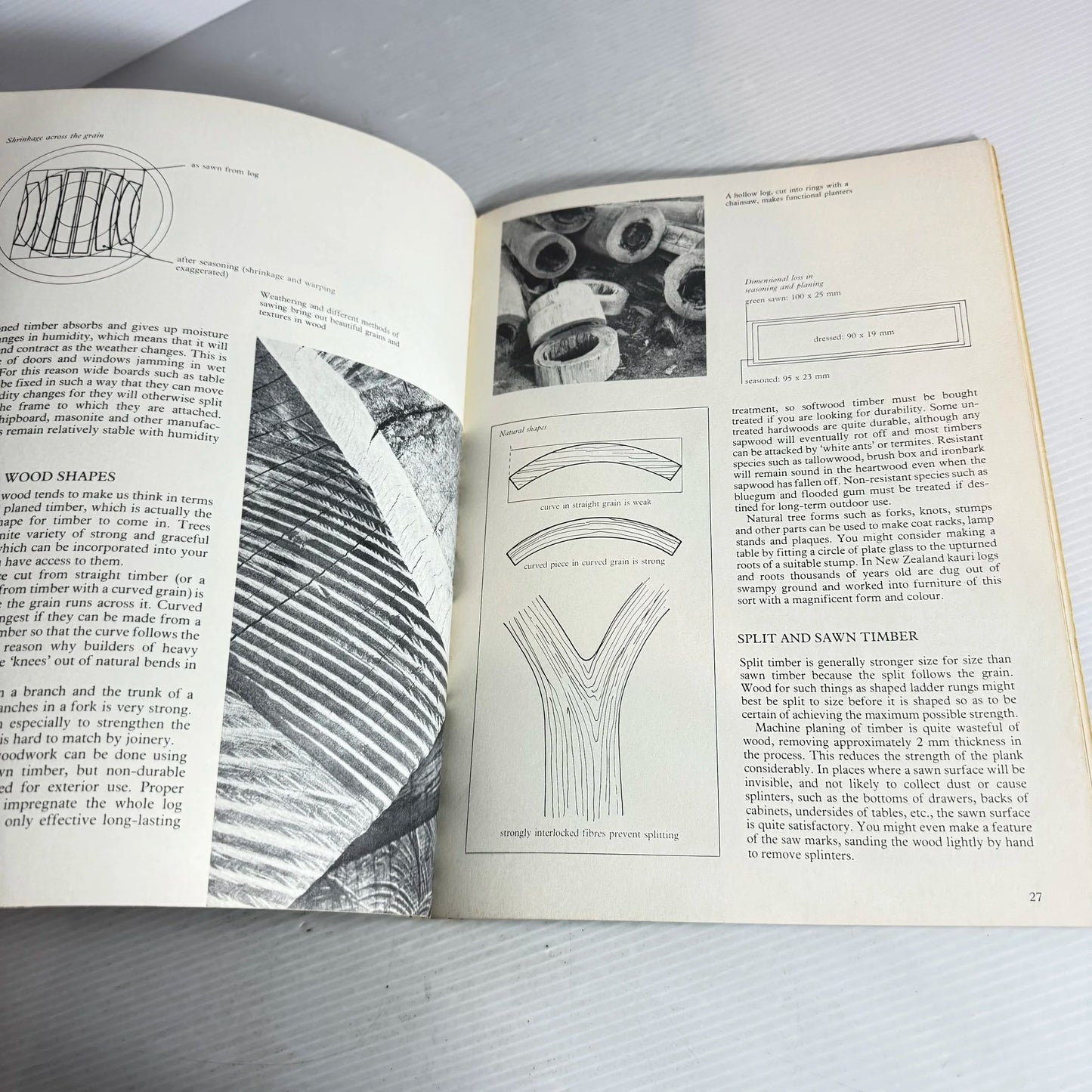 Woodworking With Tools (Vintage 1980)