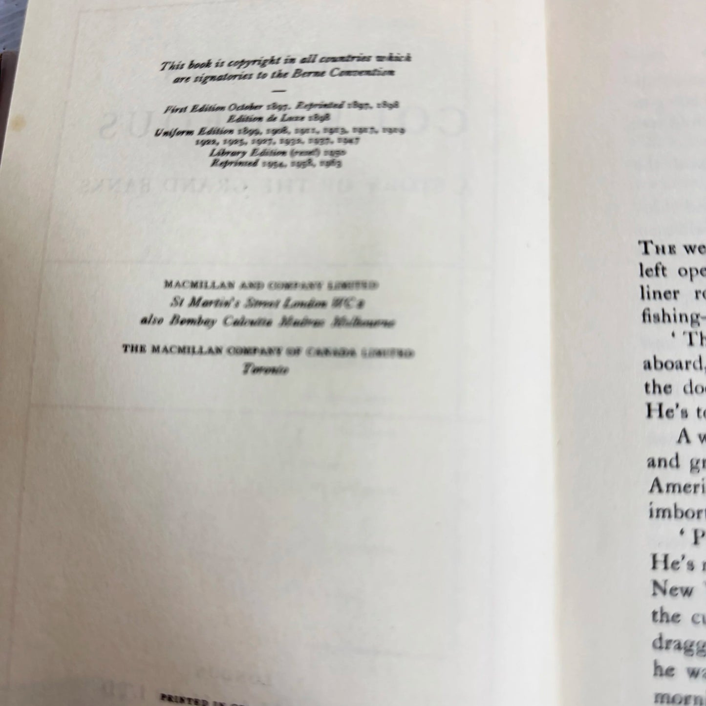 Captains Courageous - Rudyard Kipling (Vintage 1963)