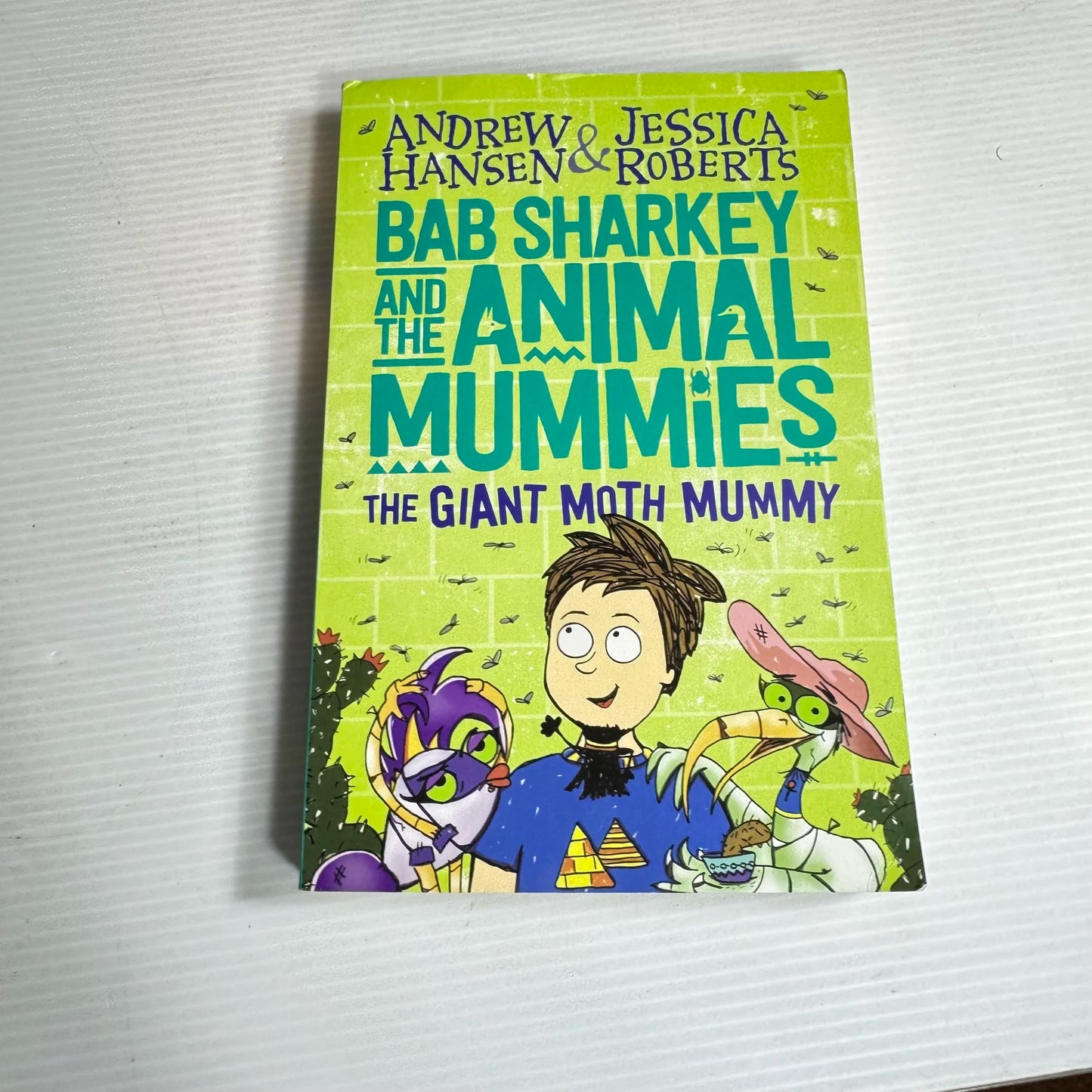 Bab Sharkey And The Animal Mummies: The Giant Moth Mummy - Hansen Roberts (Book 2) (Advanced Reading Copy)