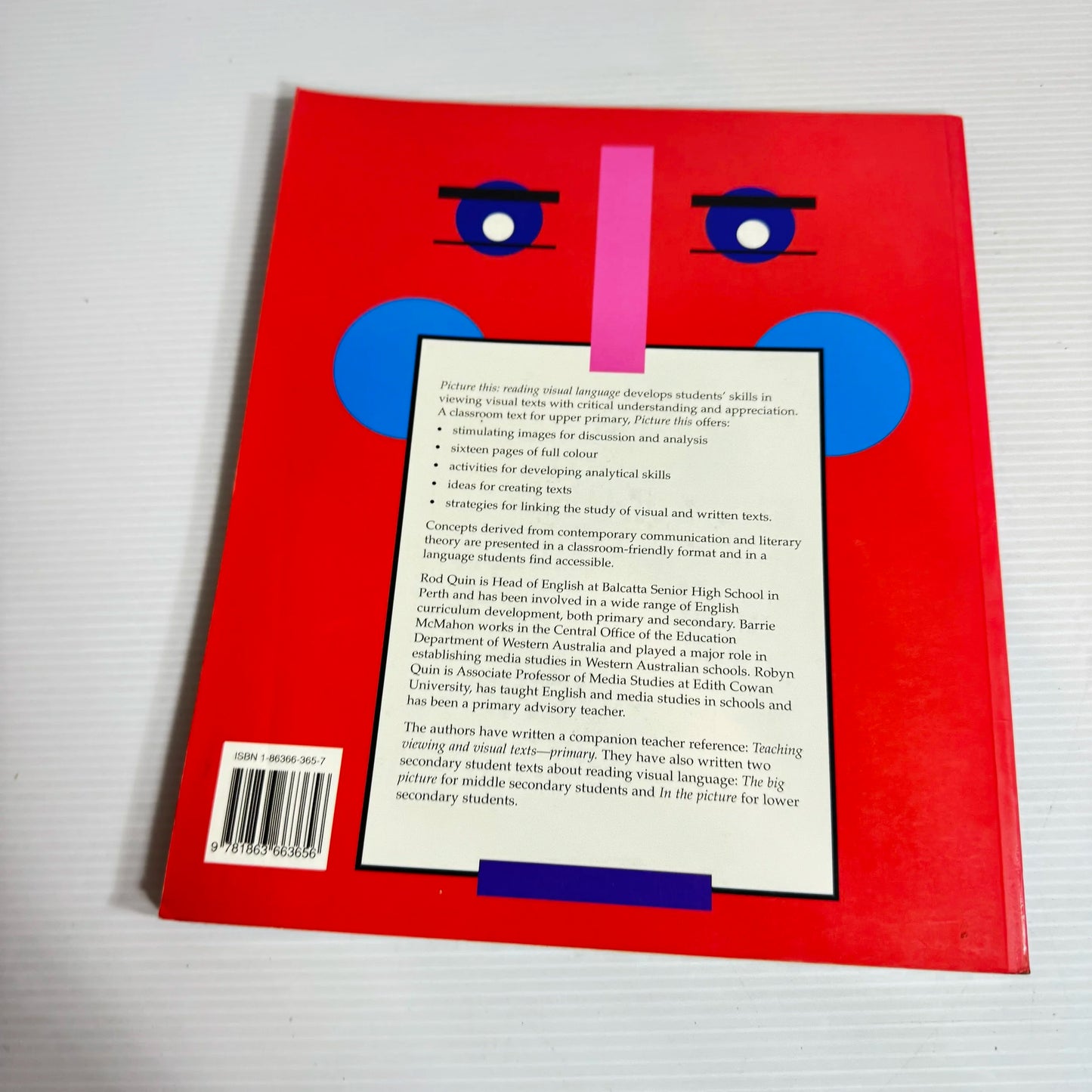 Picture This : Reading Visual Language - Rod Quinn, Barrie McMahon, Robyn Quin (Vintage 1997)