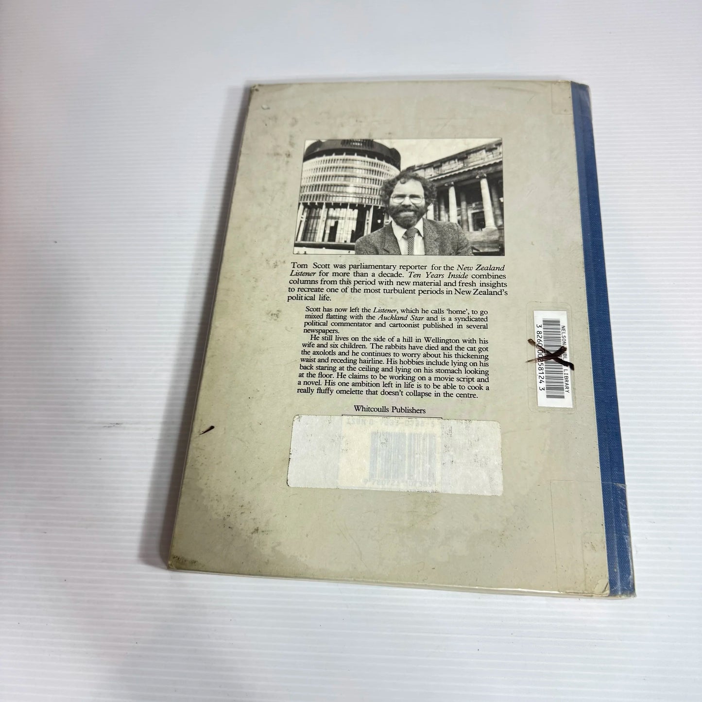 Ten Years Inside - Tom Scott (Vintage 1985)