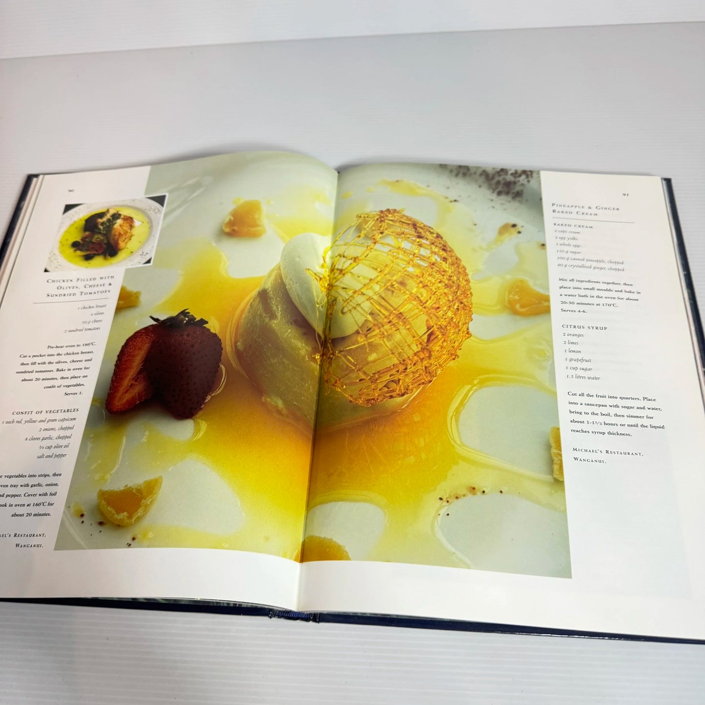 Simply New Zealand : A Culinary Journey - C.J. Publishing (Vintage 1997)