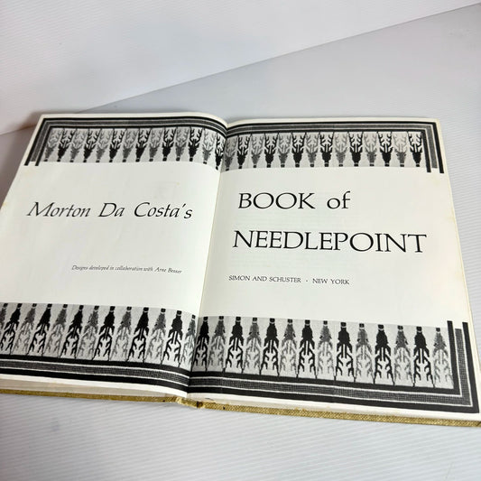 Morton Da Costa's Book of Needlepoint (Vintage 1974)