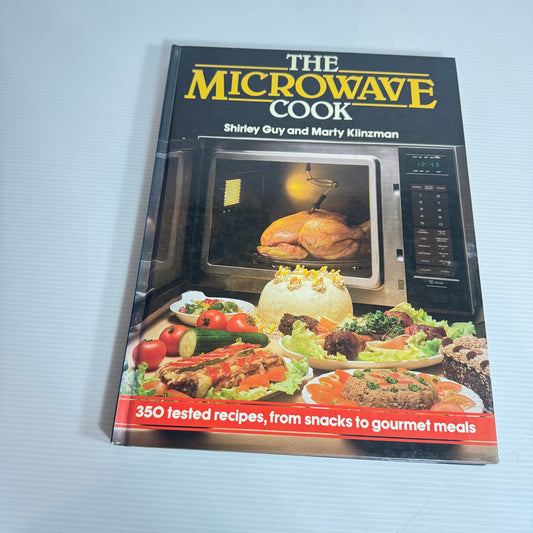 The Microwave Book : Shirley Guy and Marty Klinzman (Vintage 1985)