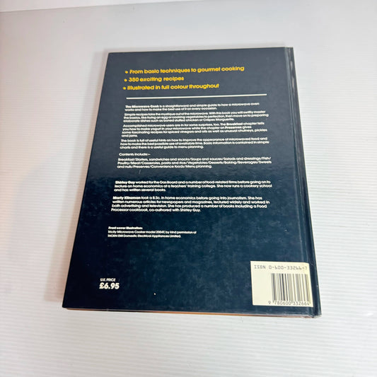 The Microwave Book : Shirley Guy and Marty Klinzman (Vintage 1985)