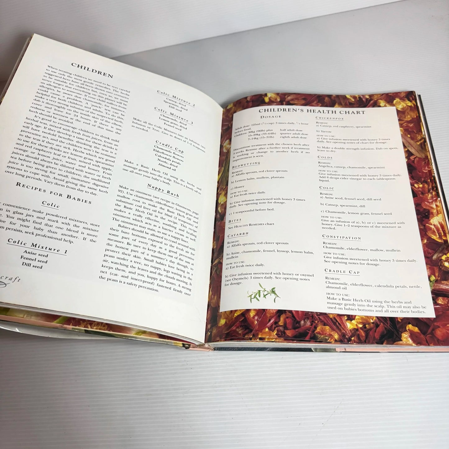 Herbcraft : A Complete Guide to the Cultivation and Use of Herbs - Nerys Purchon (Vintage 1995)