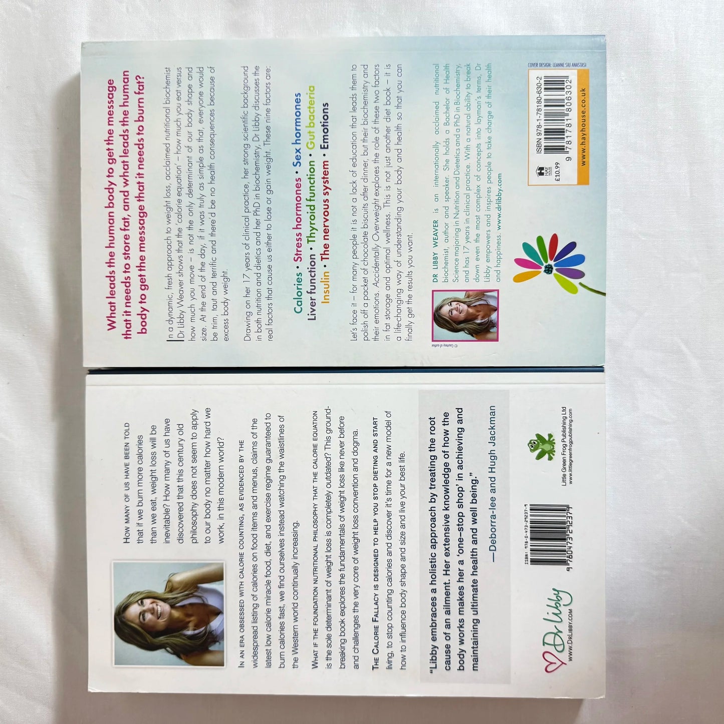 Dr Libby Book Bundle x 2 - The Calorie Fallacy & Accidentally Over-Weight