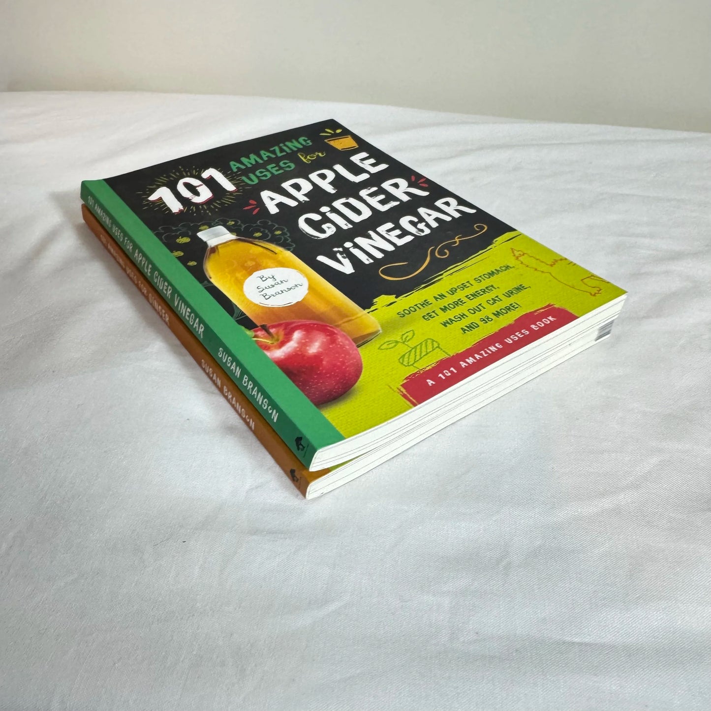 101 Amazing Uses for Ginger & Apple Cider Vinegar Book Bundle x 2