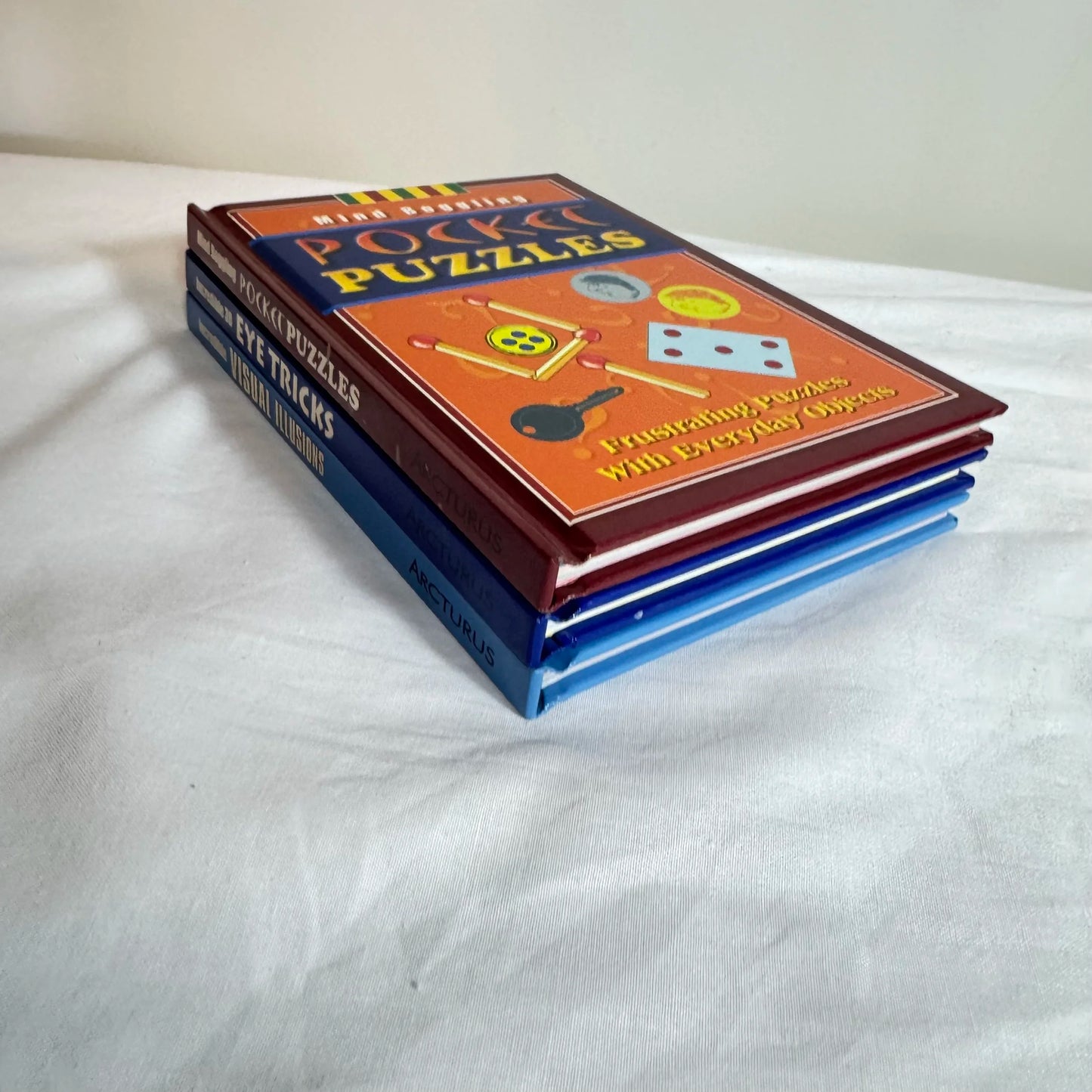 Puzzle | Visual Illusions | Eye Tricks Book Bundle x 3