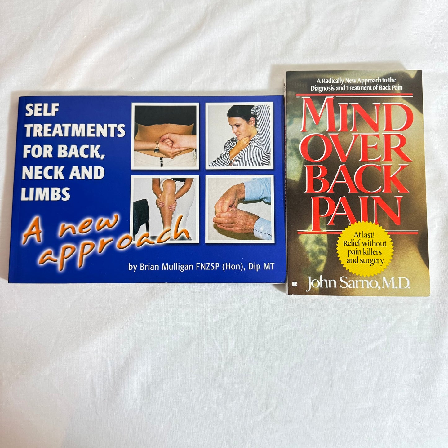 Back Pain Book Bundle x 2