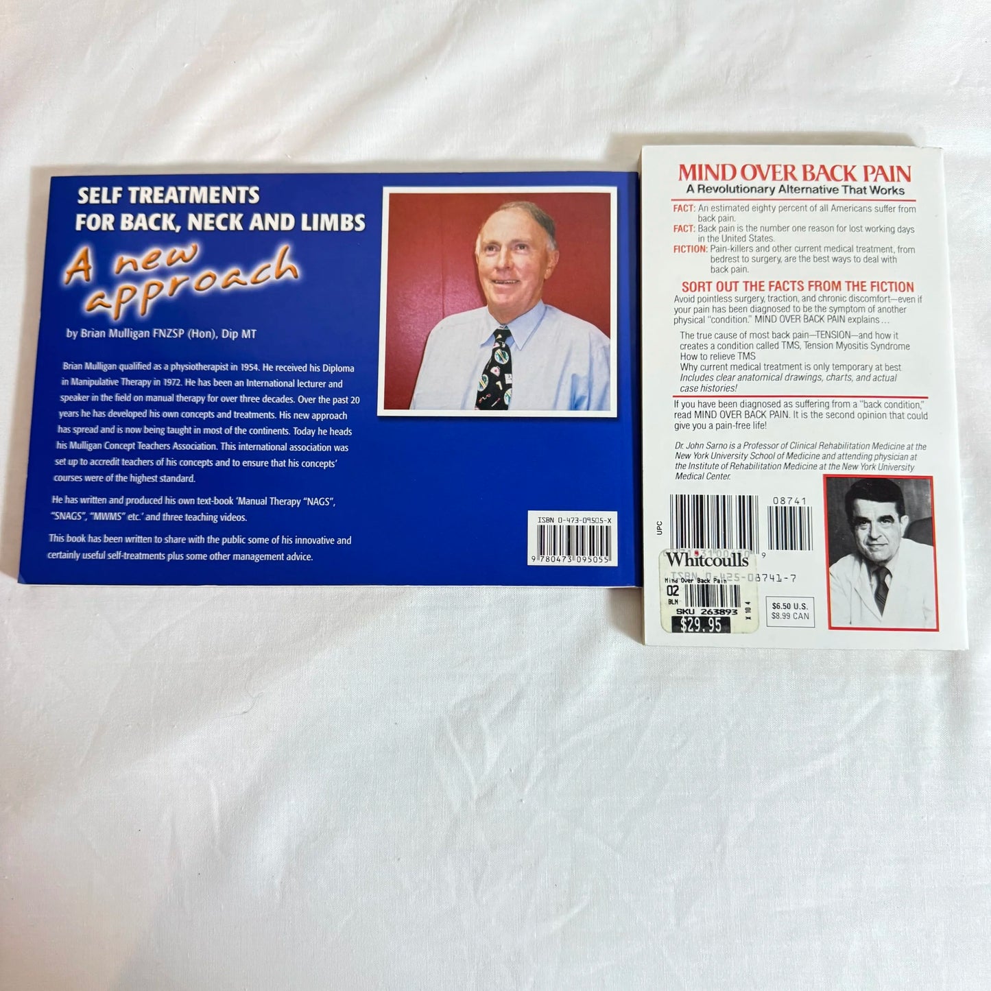 Back Pain Book Bundle x 2