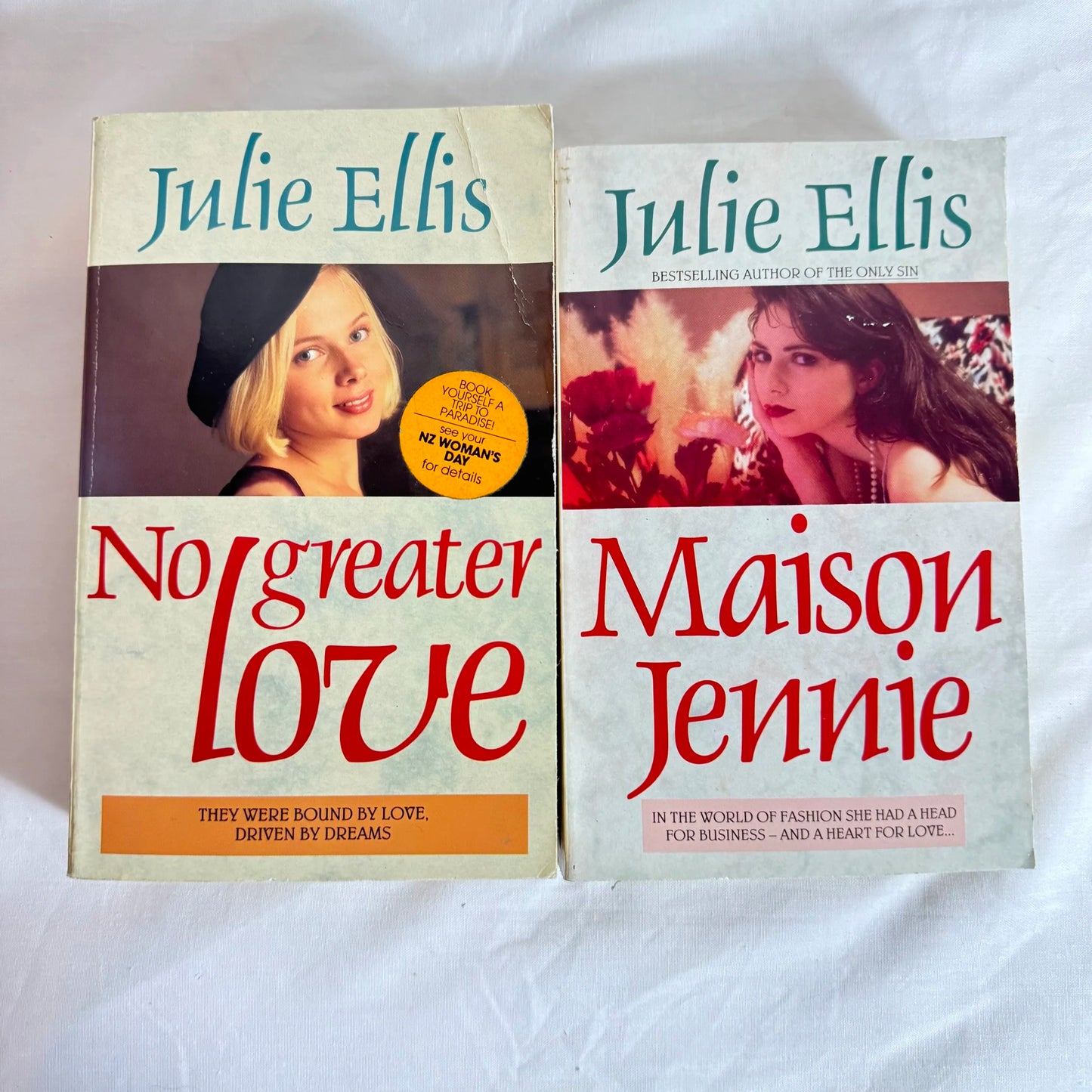 Julie Ellis Book Bundle x 2 - No Greater Love & Maison Jennie