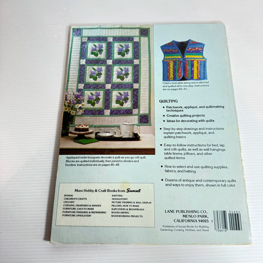 Quilting: Patchwork & Applique (Vintage 1992)