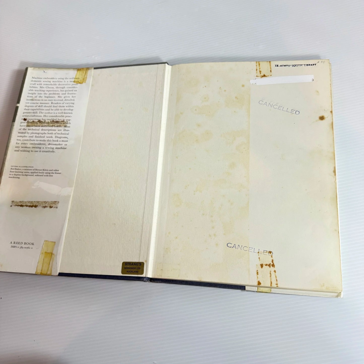 Your Machine For Embroidery - Joy Clucas (Vintage 1973)