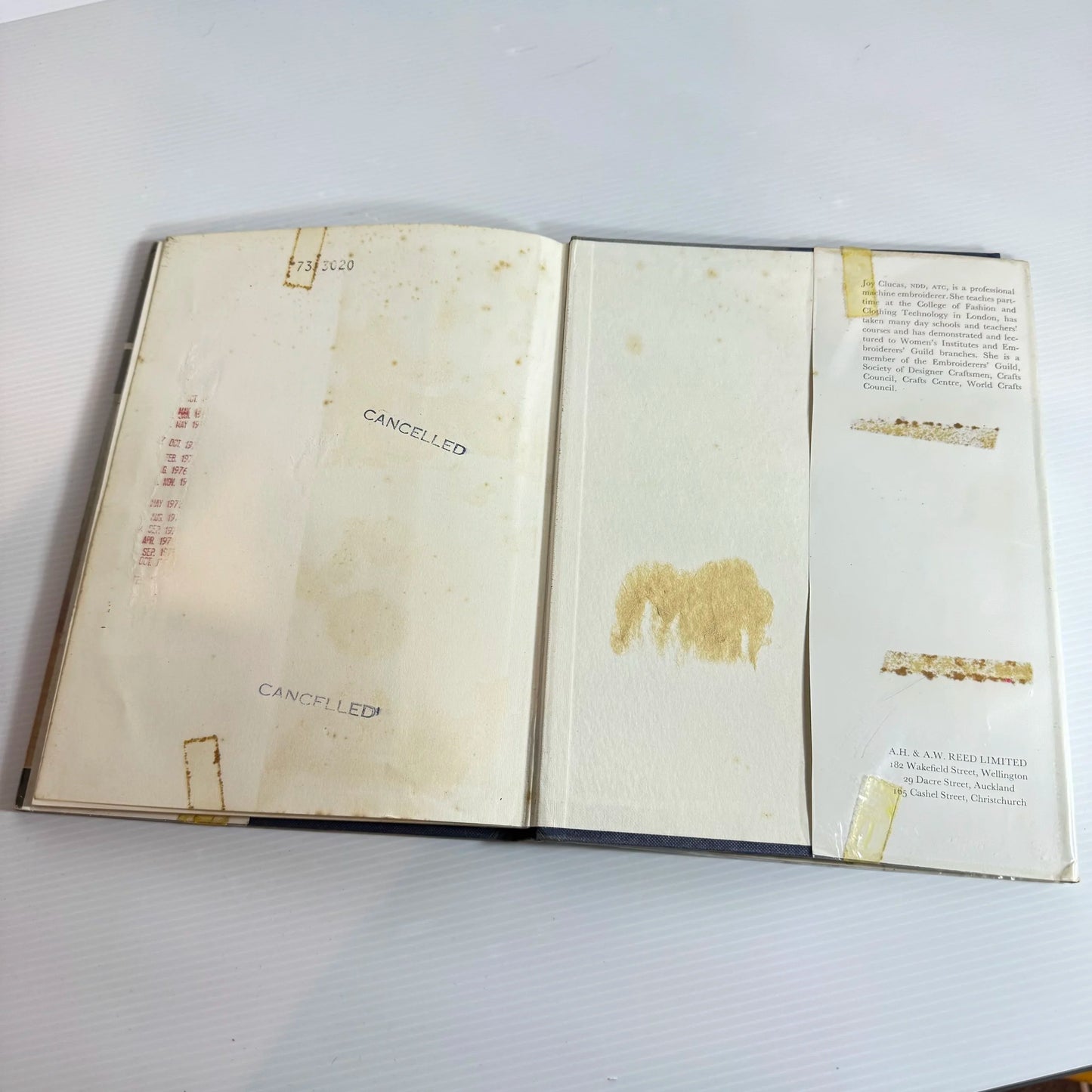 Your Machine For Embroidery - Joy Clucas (Vintage 1973)