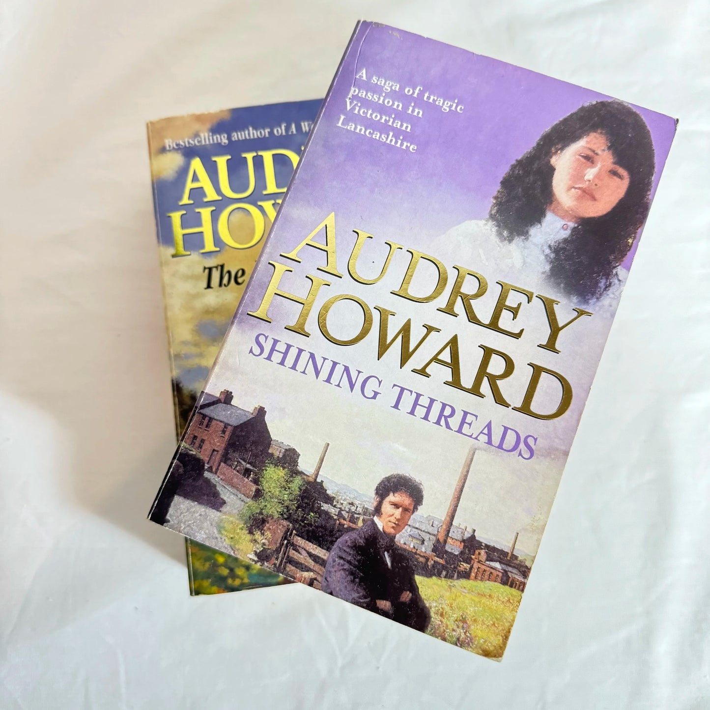 Audrey  Howard Book Bundle X 2 - Shinning Threads & The Juniper Bush
