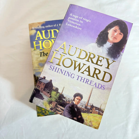 Audrey  Howard Book Bundle X 2 - Shinning Threads & The Juniper Bush