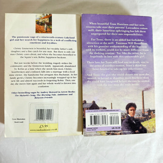 Audrey  Howard Book Bundle X 2 - Shinning Threads & The Juniper Bush