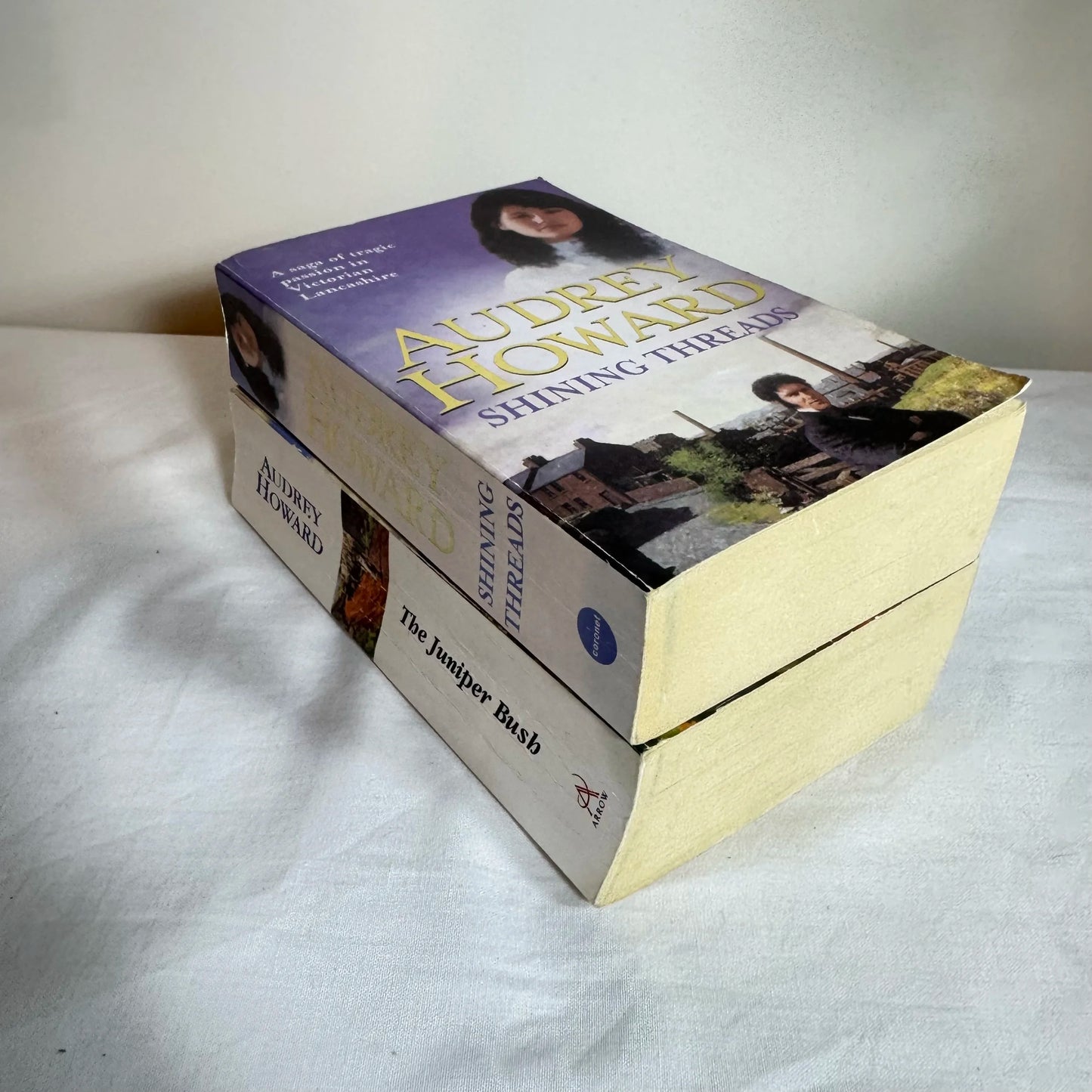 Audrey  Howard Book Bundle X 2 - Shinning Threads & The Juniper Bush