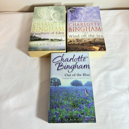 Charlotte Bingham Book Bundle x 3