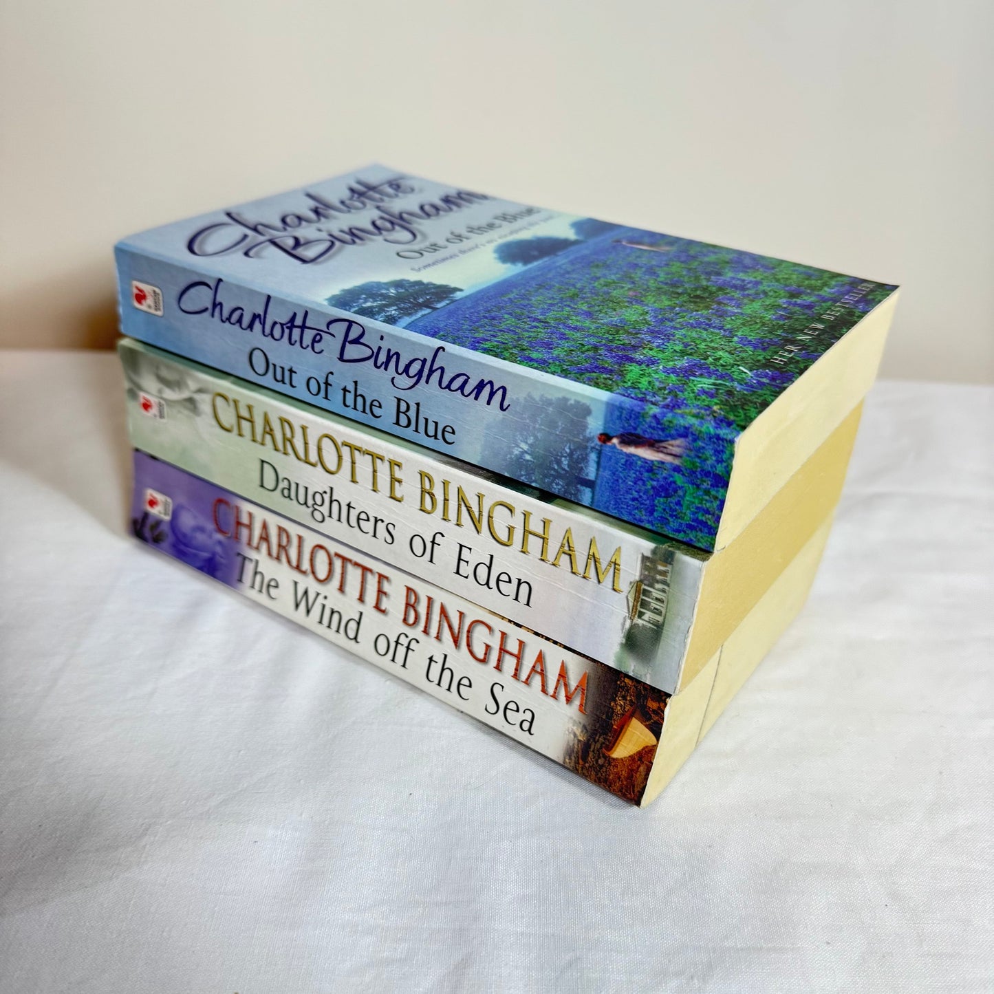 Charlotte Bingham Book Bundle x 3