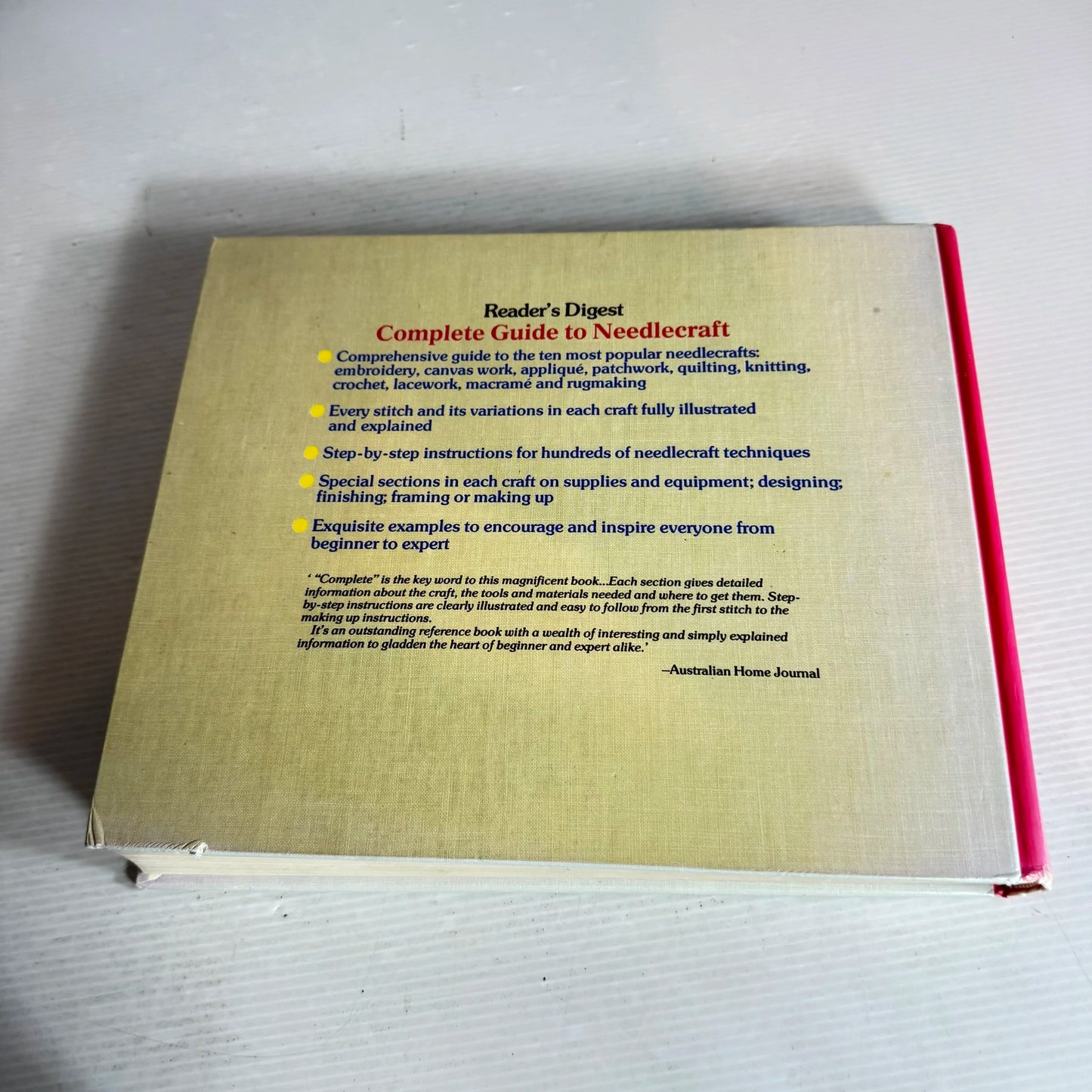 Reader's Digest Complete Guide To Needlecraft