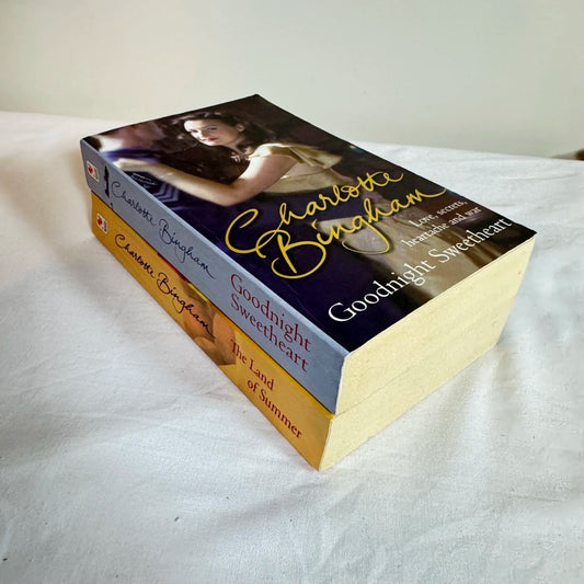 Charlotte Bingham Book Bundle x 2 - Goodnight Sweetheart & The Land of Summer