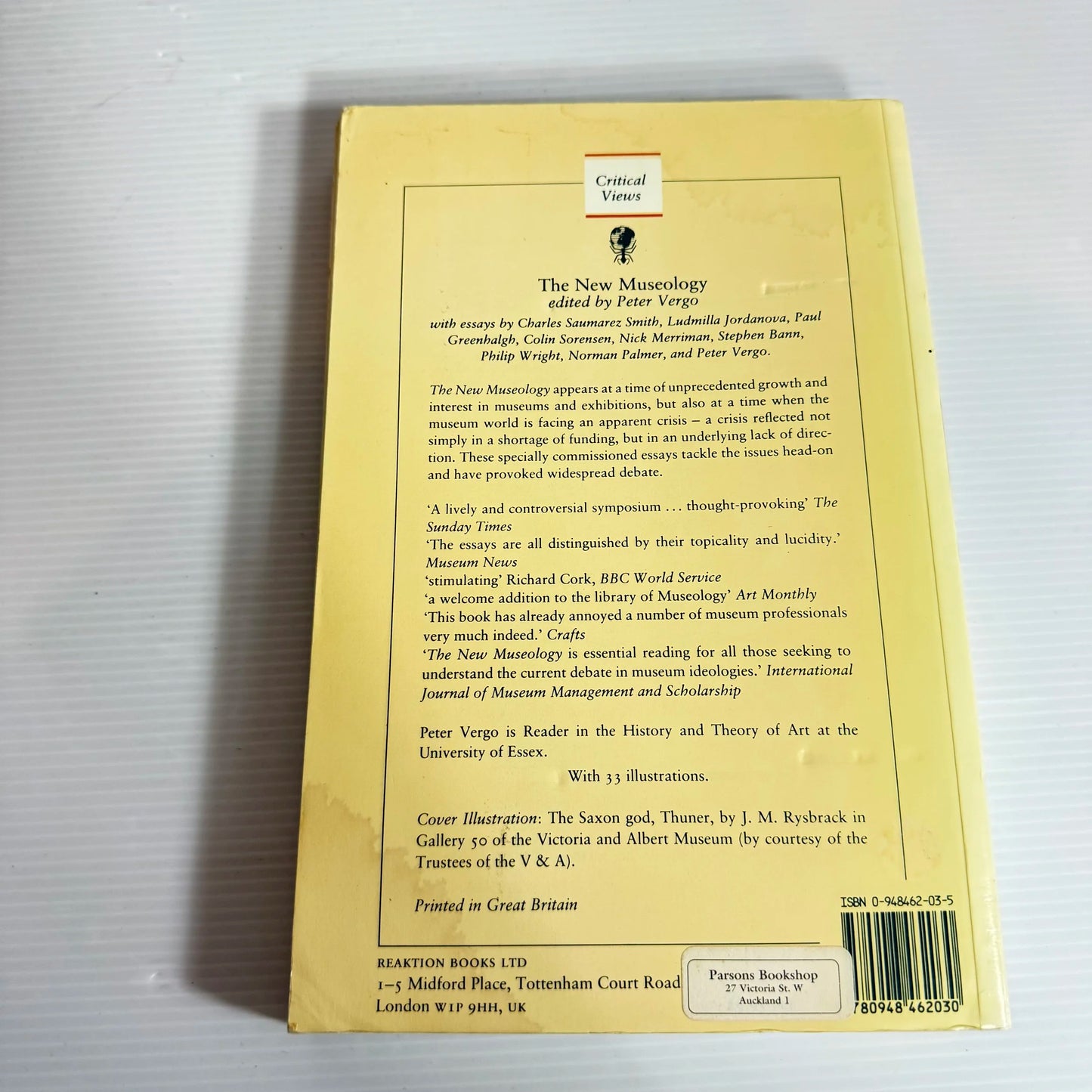 The New Museology - Peter Vergo (Vintage 1991)