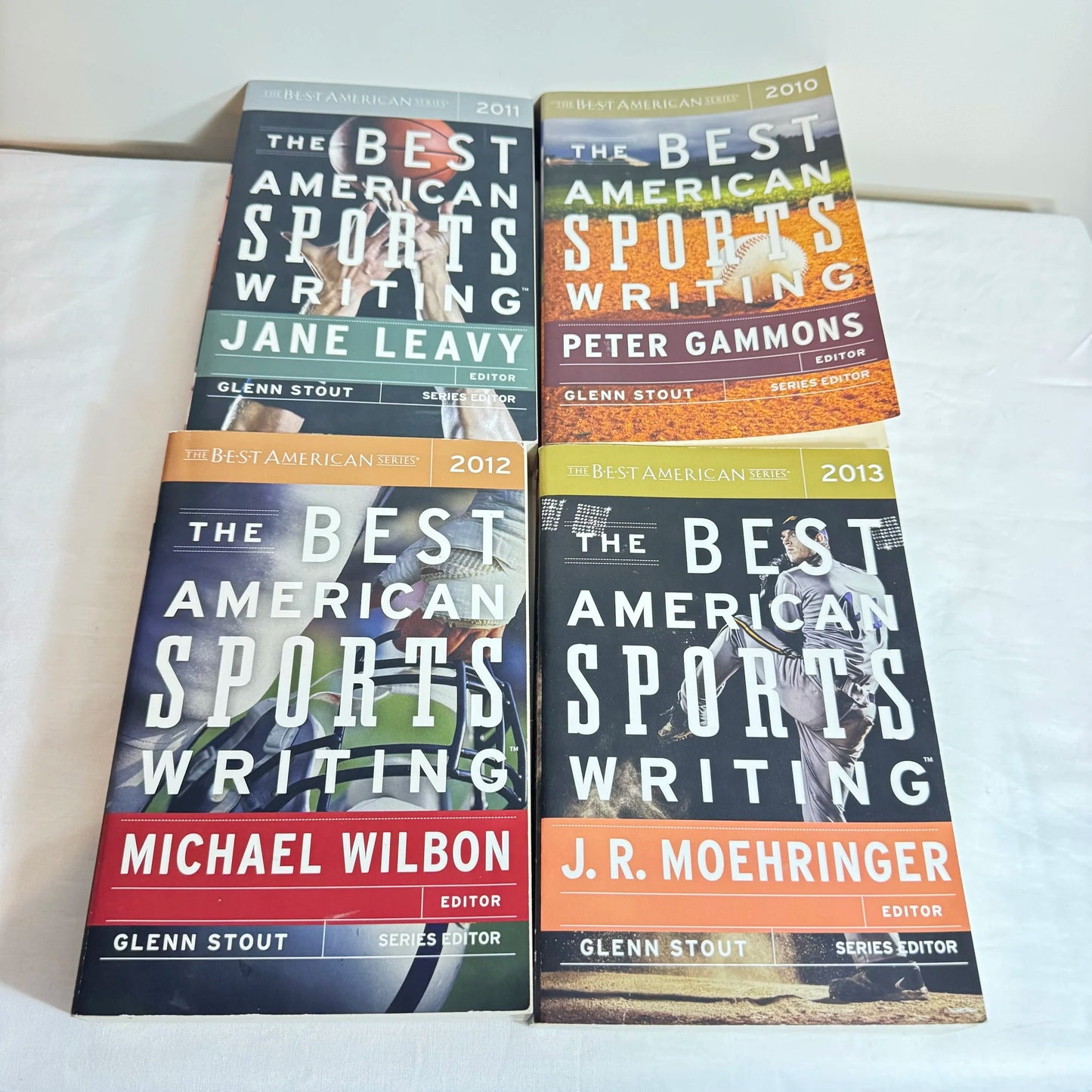 The Best American Sports Writing Book Bundle x 4 - 2010, 2011, 2012, 2013