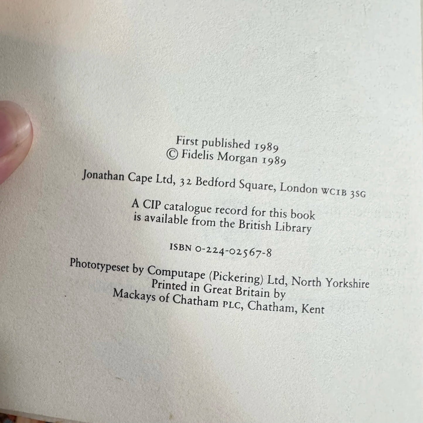 A Misogynist's Source Book - Fidelis Morgan (Vintage 1989)