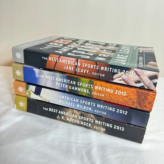 The Best American Sports Writing Book Bundle x 4 - 2010, 2011, 2012, 2013