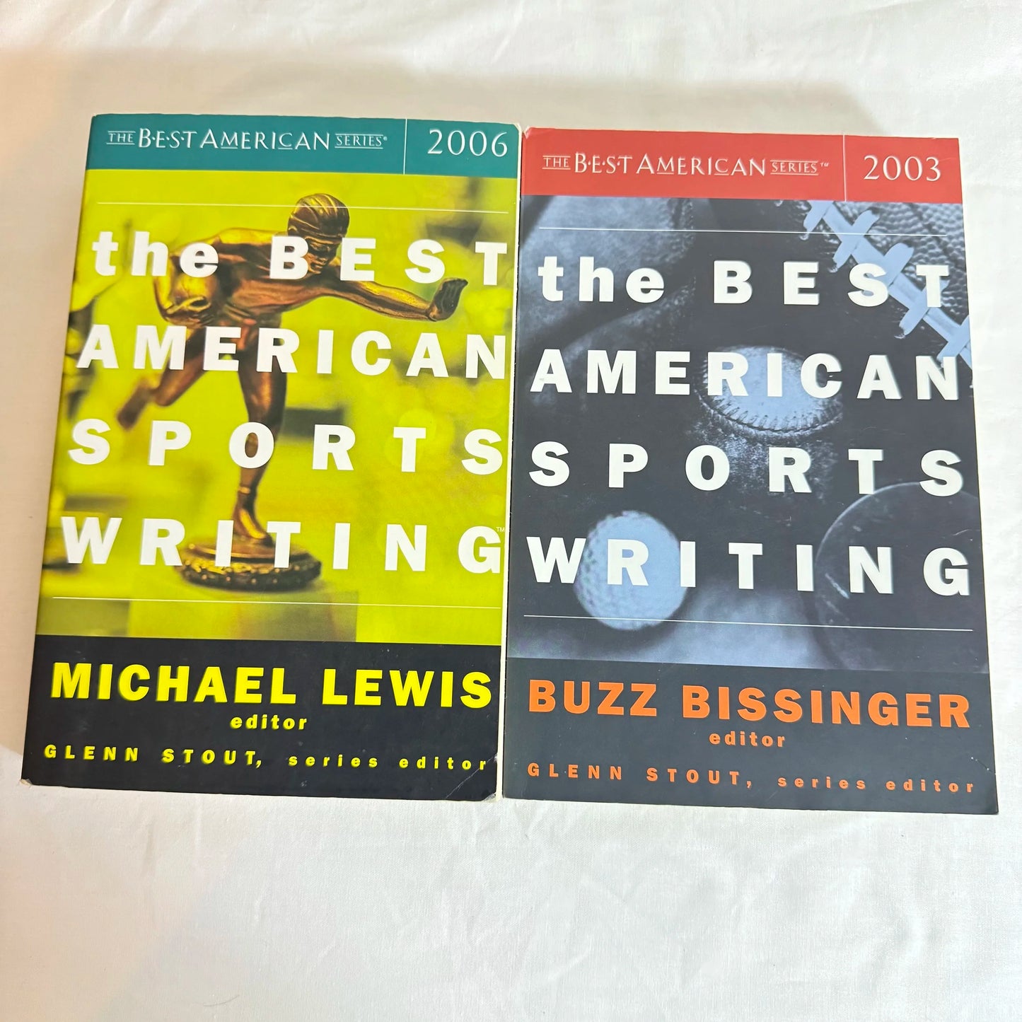 The Best American Sports Writing Book Bundle x 2 2003 & 2006