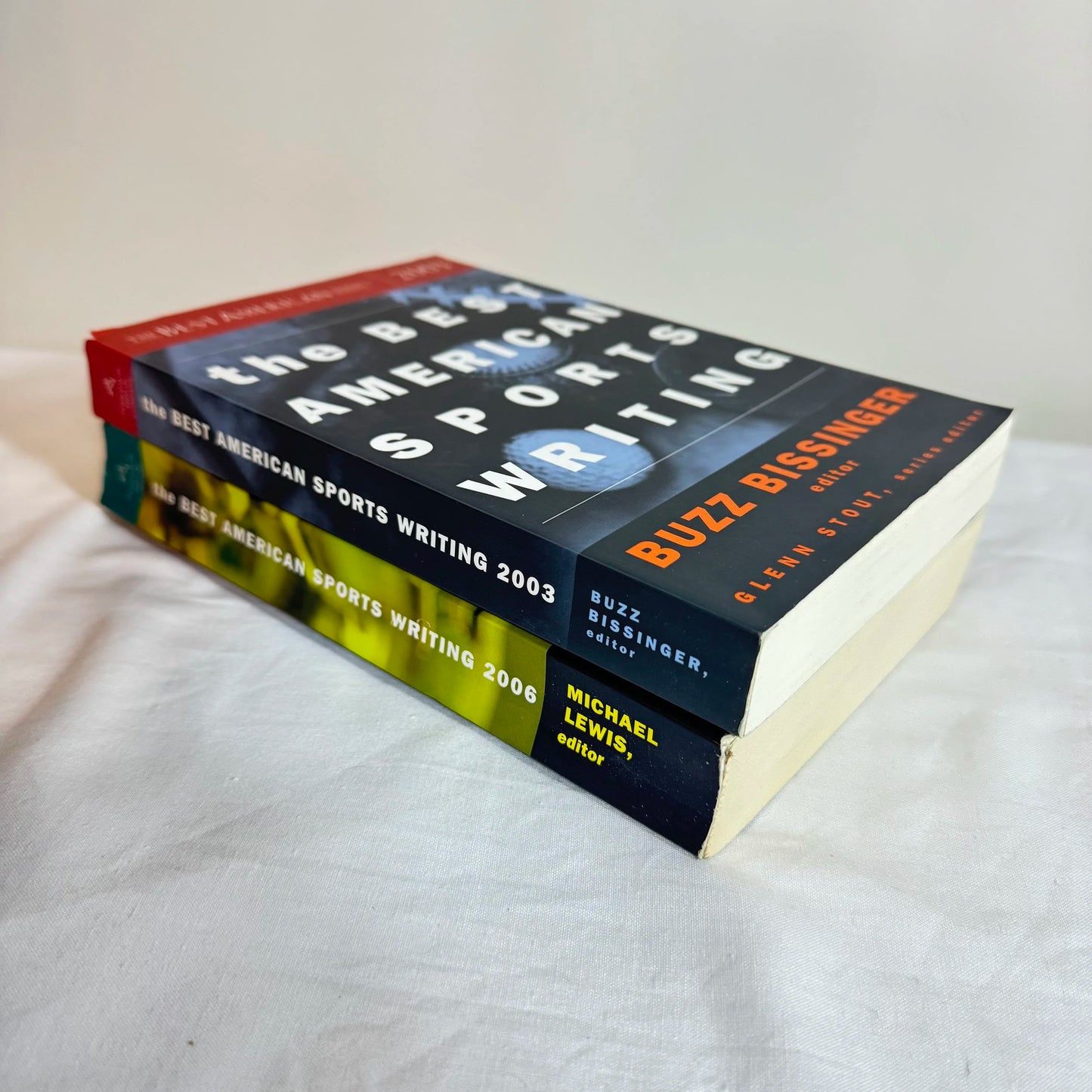 The Best American Sports Writing Book Bundle x 2 2003 & 2006