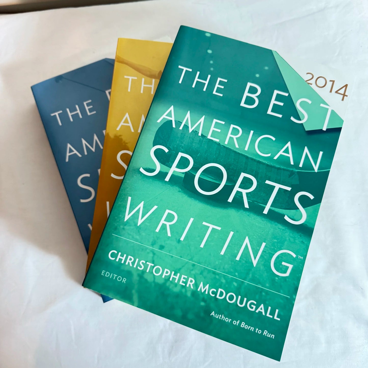 The Best American Sports Writing Book Bundle x 3 2014, 2025 & 2016