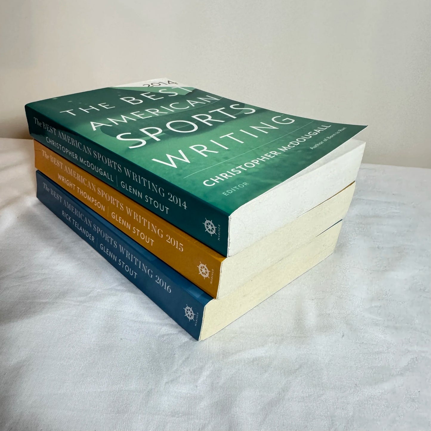 The Best American Sports Writing Book Bundle x 3 2014, 2025 & 2016