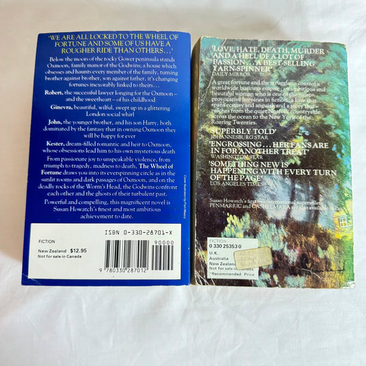 Susan Howatch - Book Bundle x 2 The Wheel of Fortune & The Rich Are Different