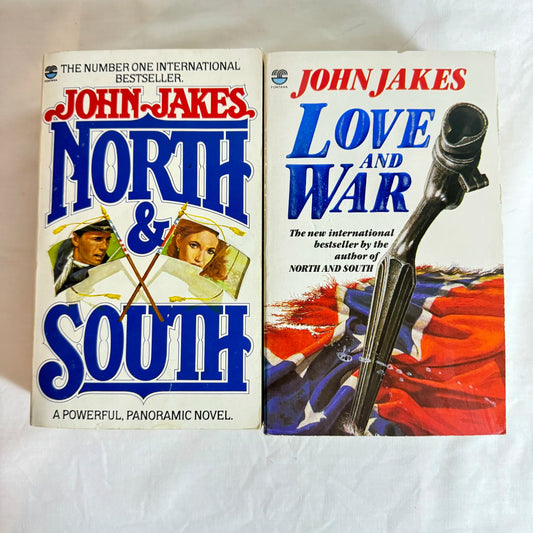 John Jakes - Book Bundle x 2 - North & South and Love & War