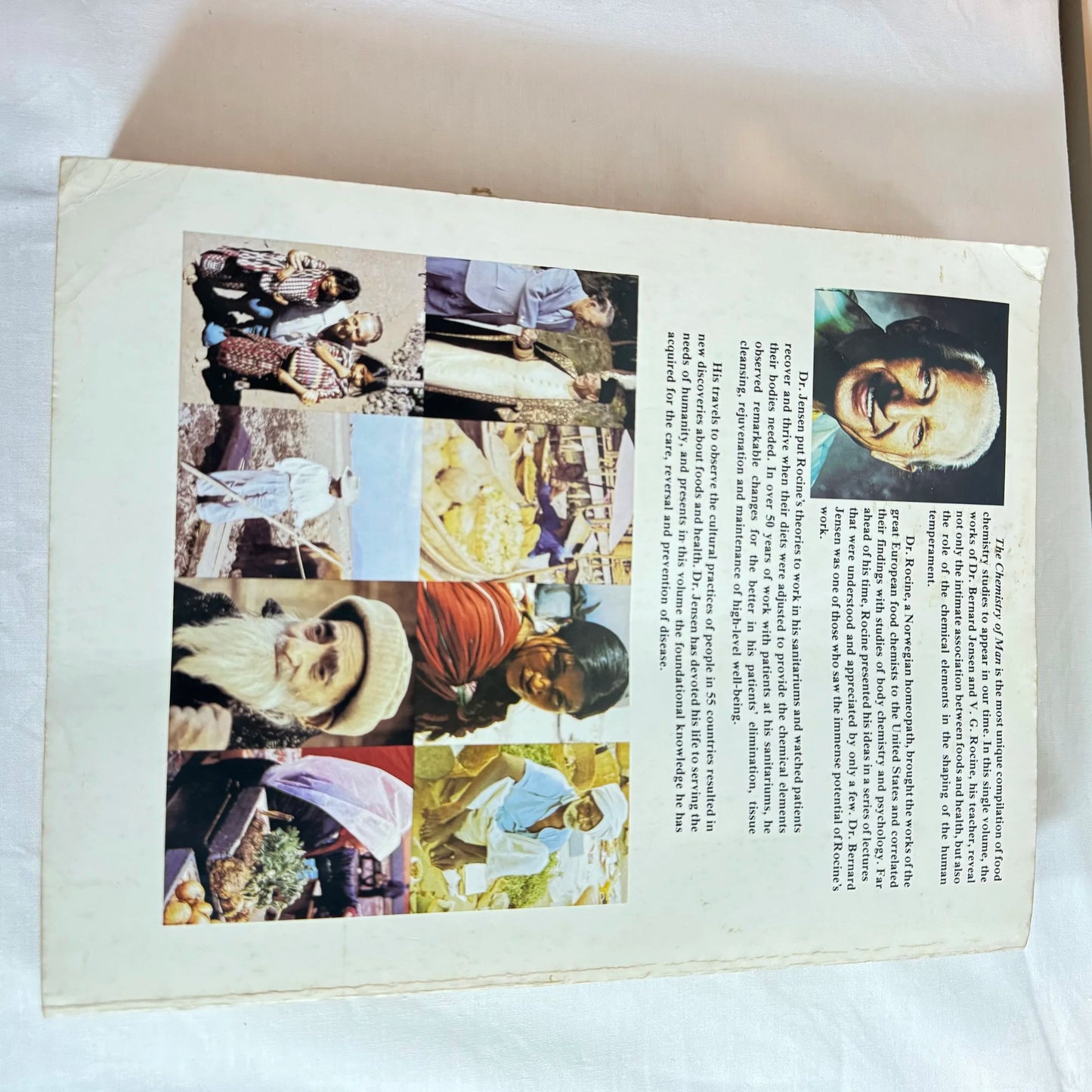 Bernard Jensen, Ph.D - Book Bundle x 3 The Healing Mind Of Man, Food Healing For Man, The Chemistry of Man