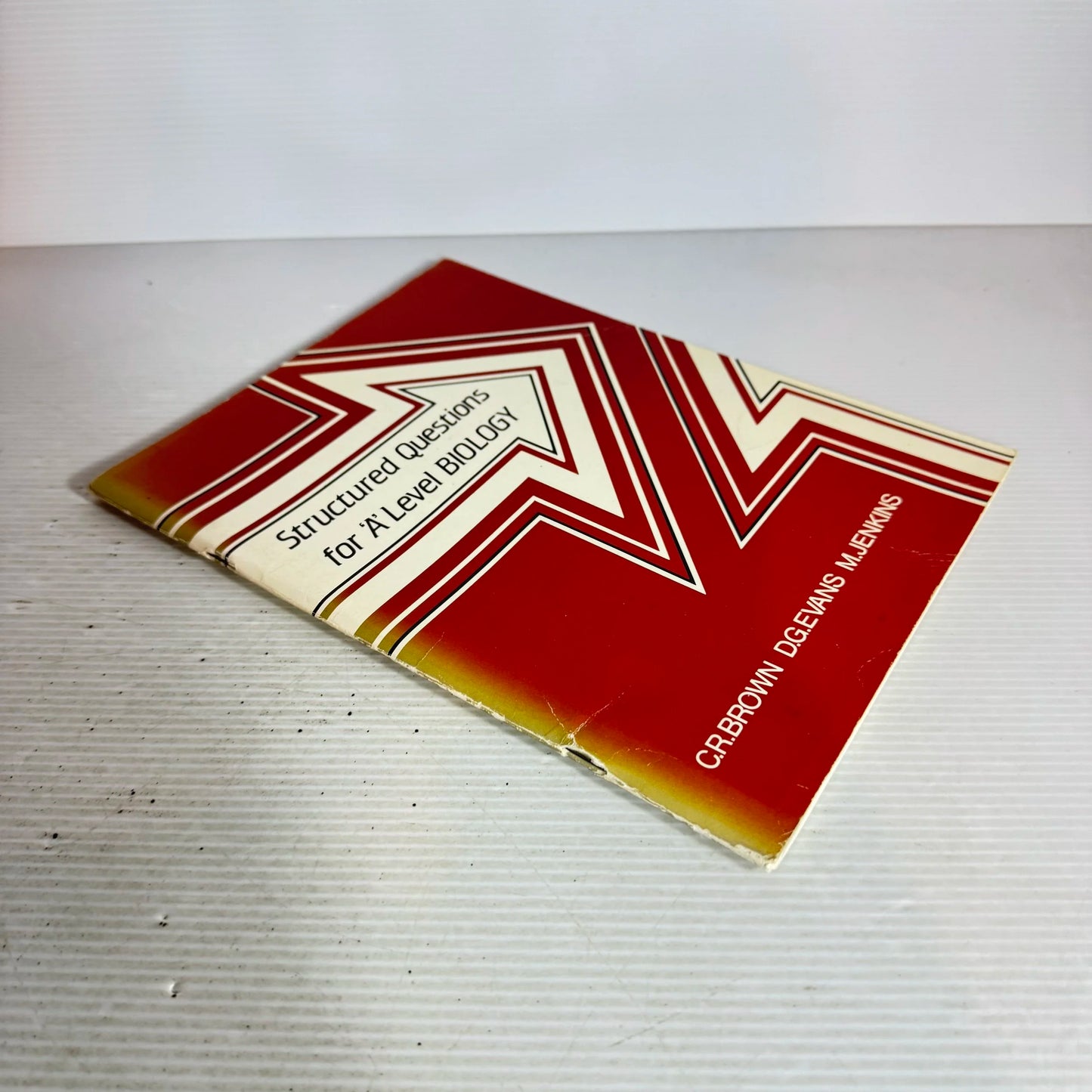 Structured Questions For 'A' Level Biology - C.R.Brown, D.G.Evans And M.Jenkins