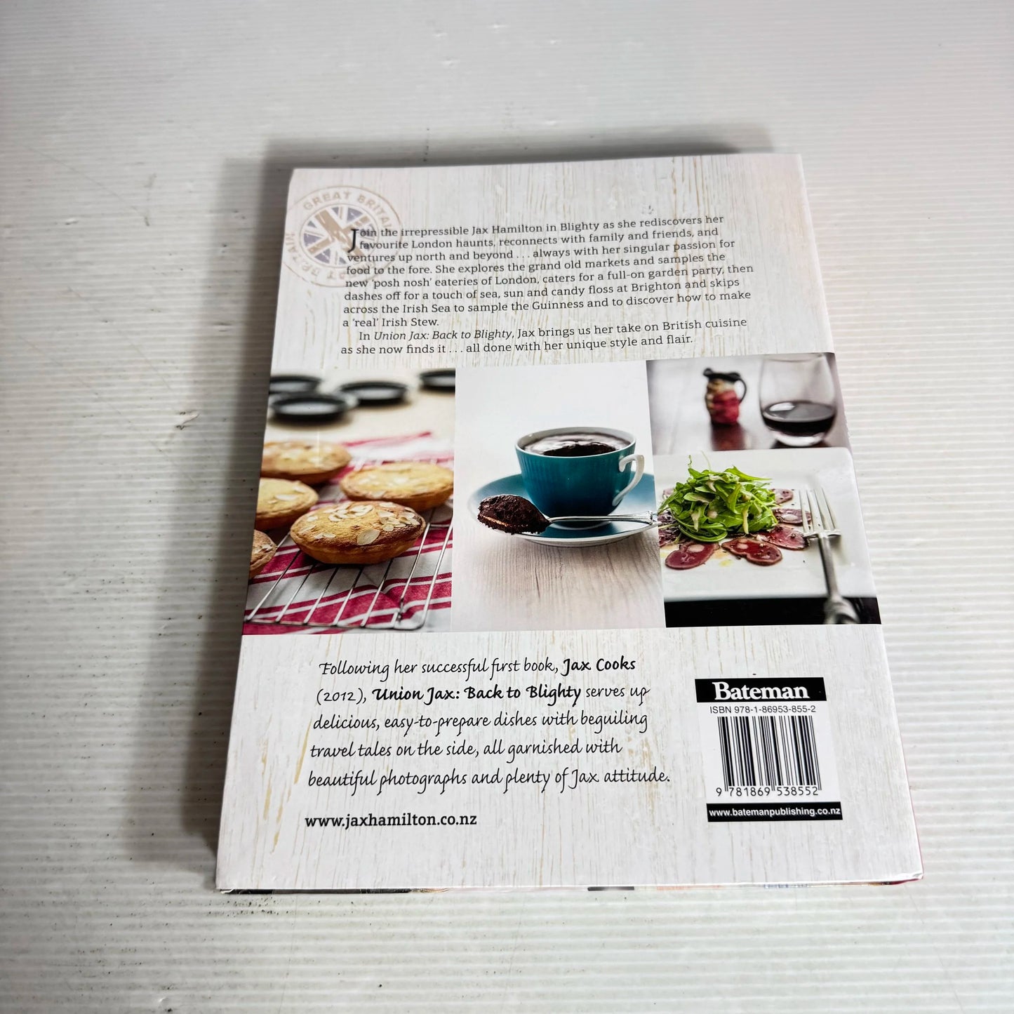 Union Jax: Back To Blighty - Jax Hamilton