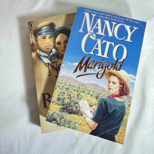 Historical Fiction Book Bundle x 2 Nancy Cato North-West By South & Marigold