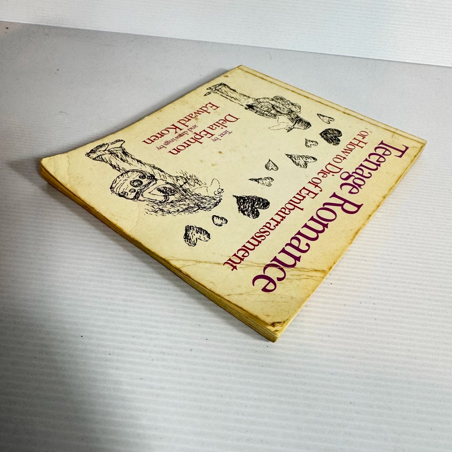 Teenage Romance or How to Die of Embarrassment - Delia Ephron & Edward Koren (Vintage 1981)