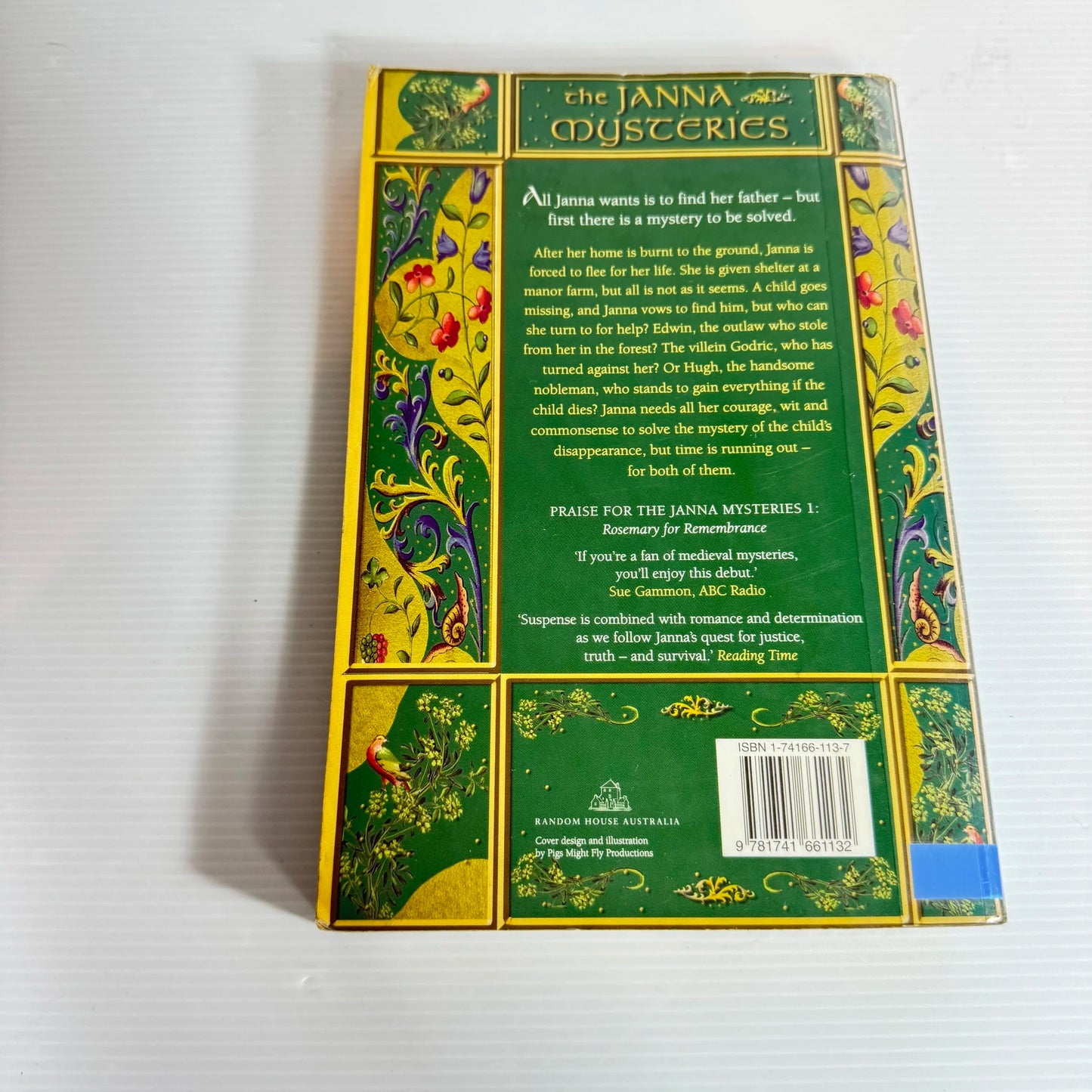 The Janna Mysteries: Rue For Repentance - Felicity Pulman