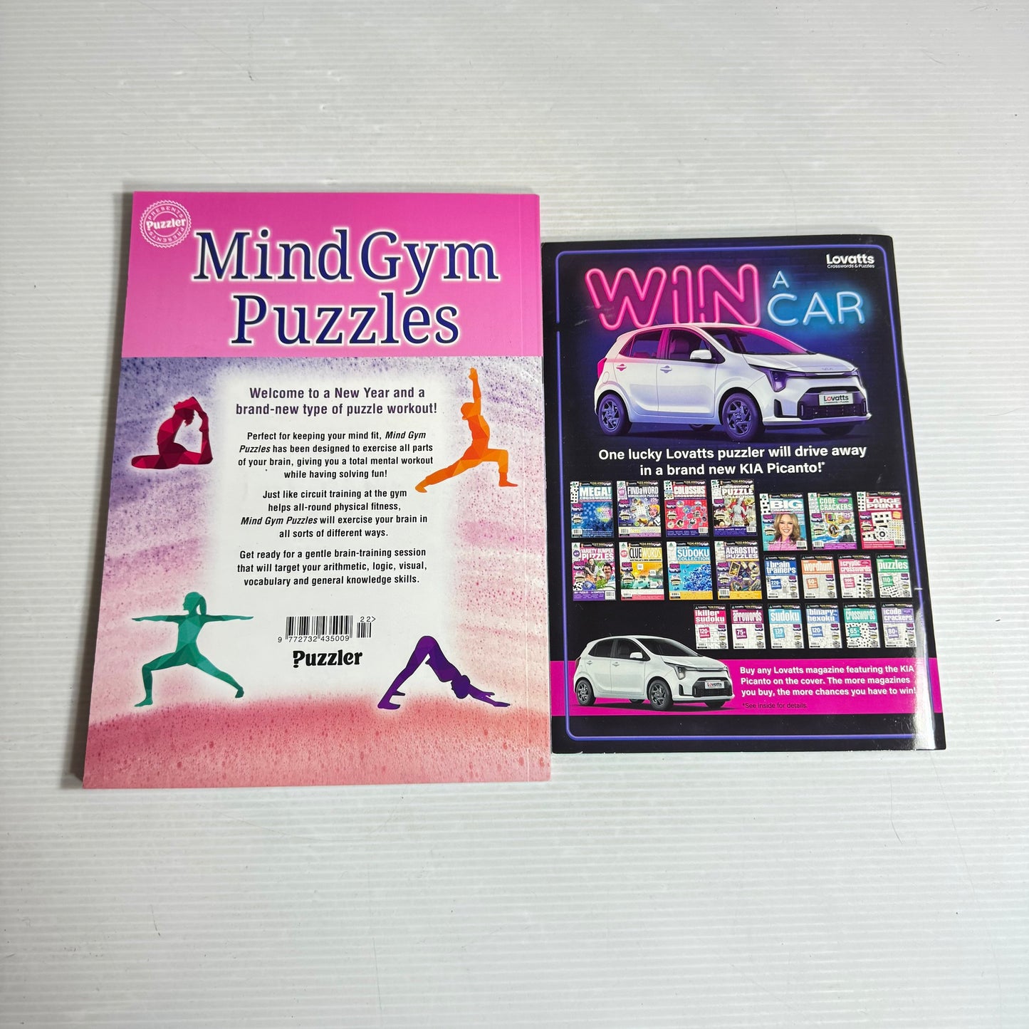 Brain Trainers and Mind Gym Puzzle Bundle x2