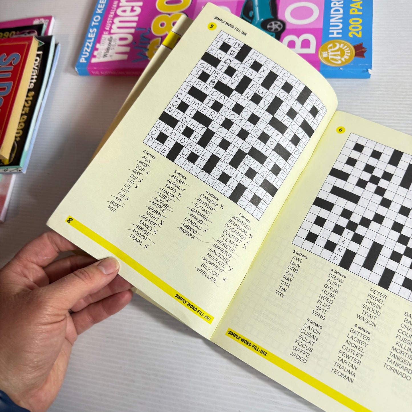 Word Search and Puzzle Magazine Bundle x3