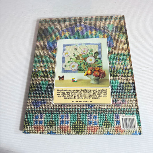 Needlepoint : Over 20 New and Original Projects for You to Make - Sarah Windrum (Vintage 1980)