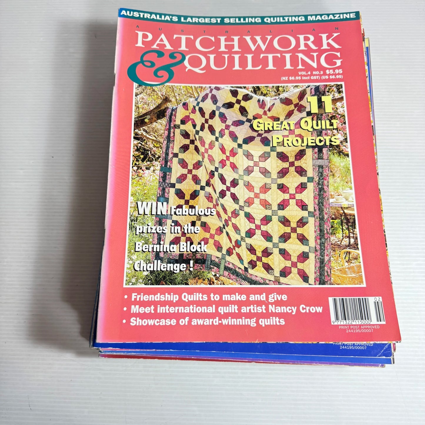 Patchwork & Quilting Magazine Bundle x10