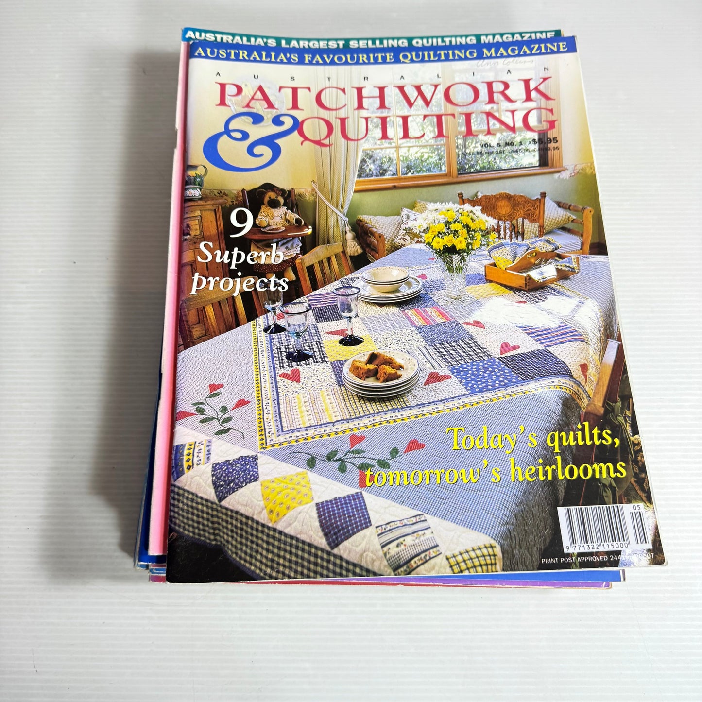Patchwork & Quilting Magazine Bundle x10