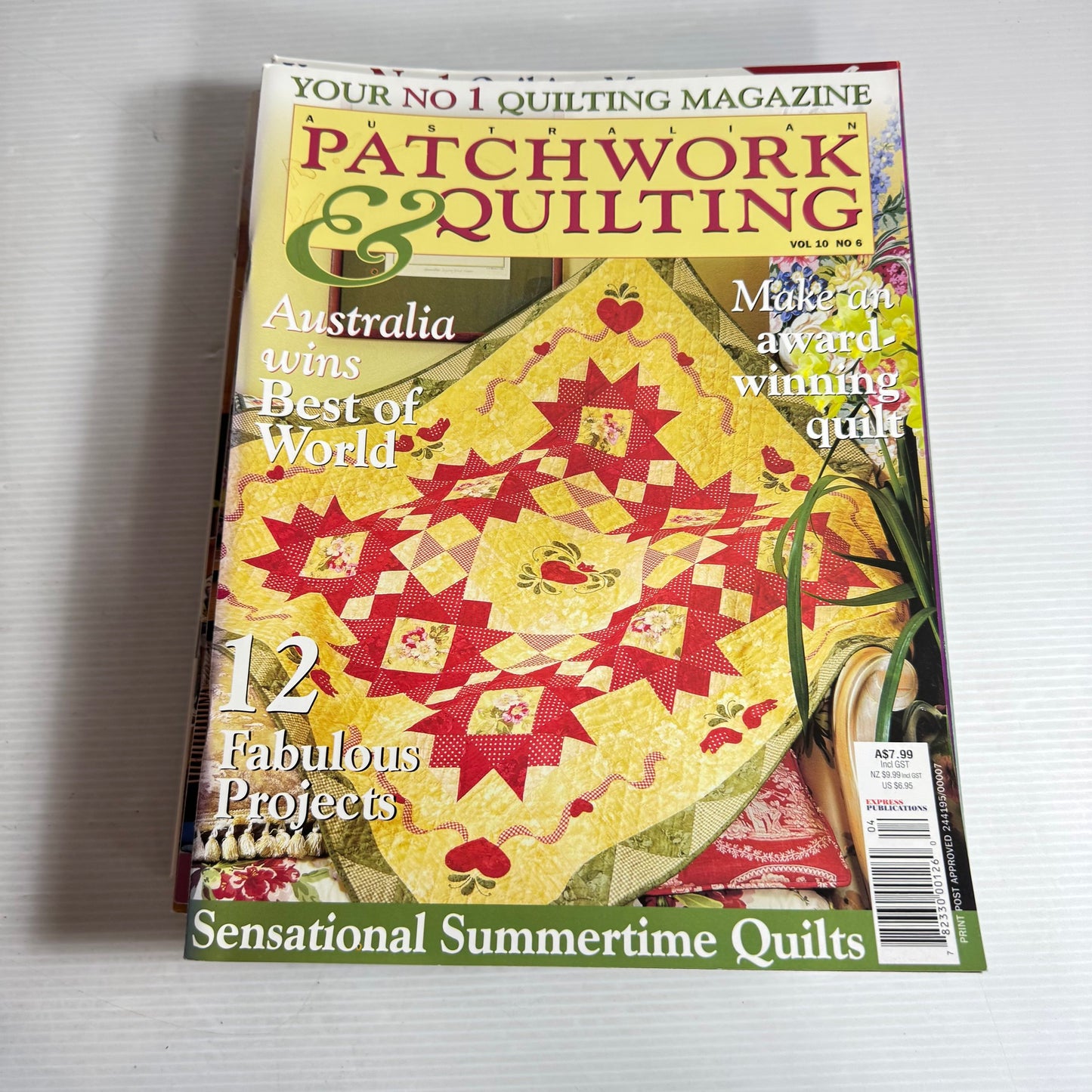 Patchwork & Quilting Magazine Bundle x12