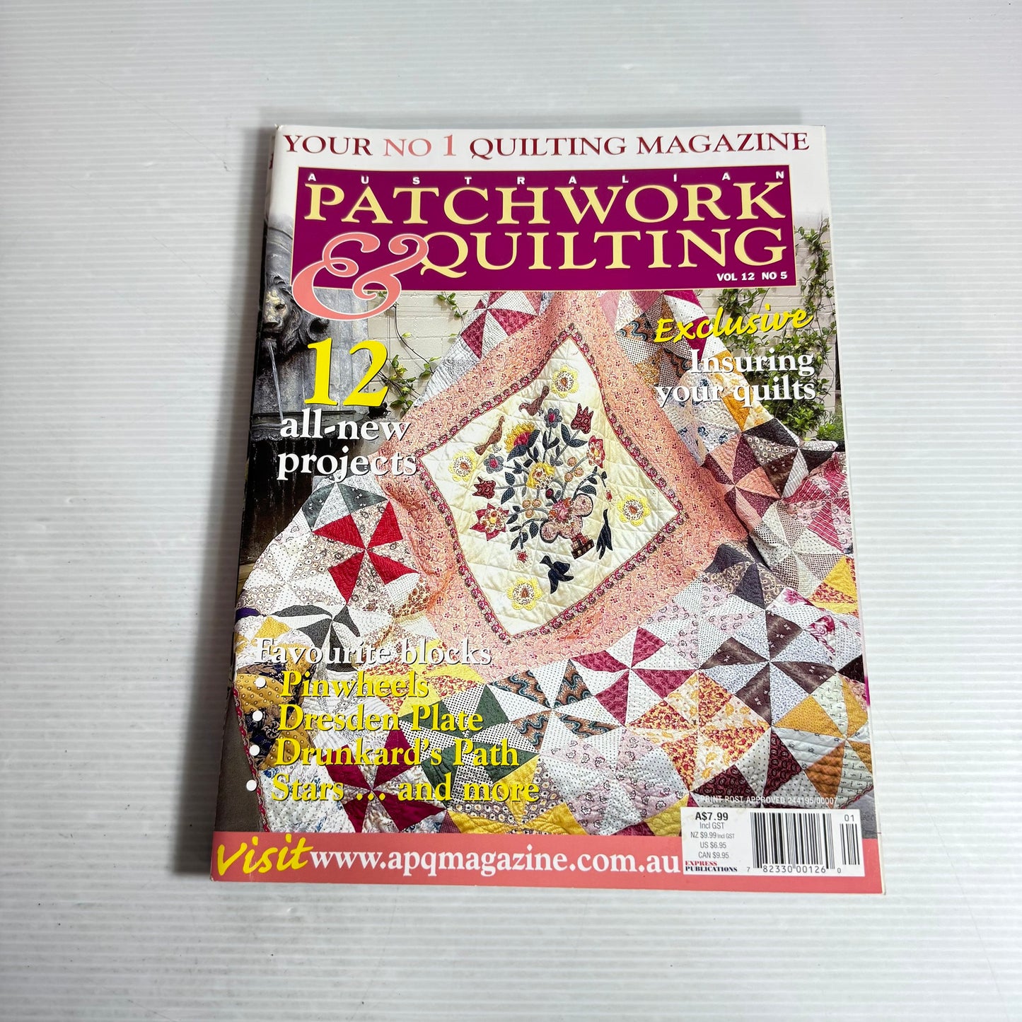 Patchwork & Quilting Magazine Bundle x9